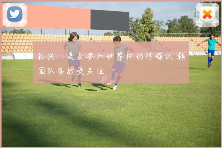 孙兴慜是否参加世界杯仍待确认 韩国队备战受关注